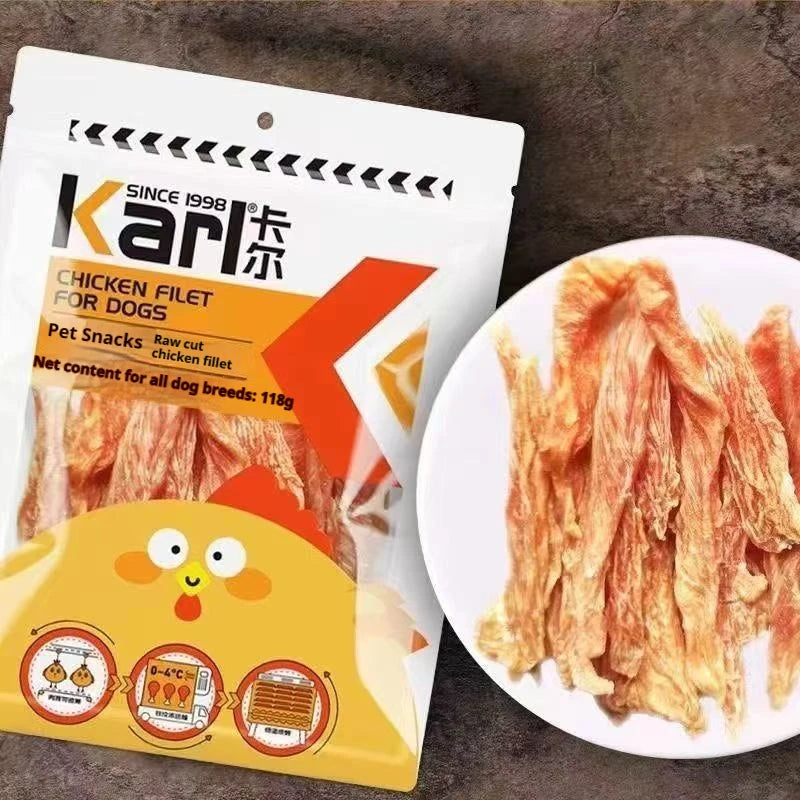 Chicken Dog Treats with Probiotics and Omega-3