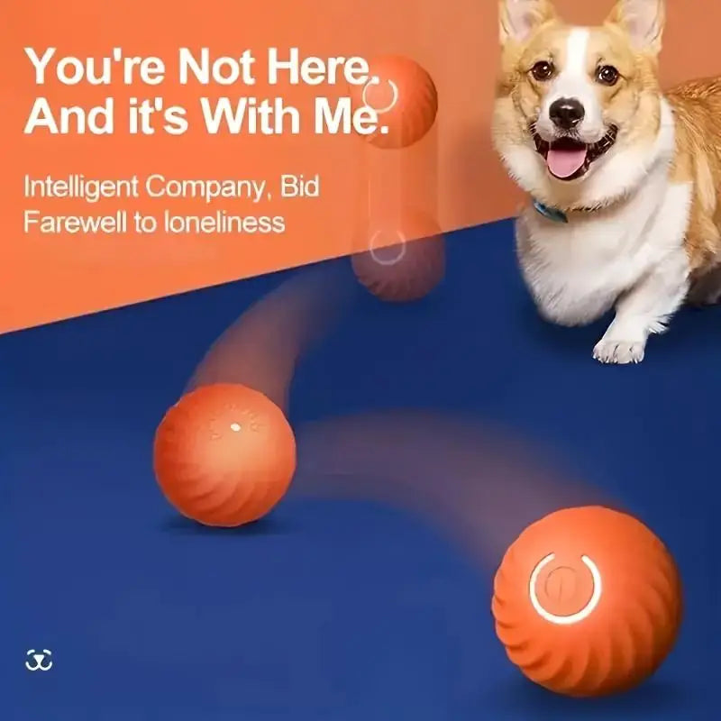 Intelligent Jumping Self-Rolling Rechargeable Pet Ball