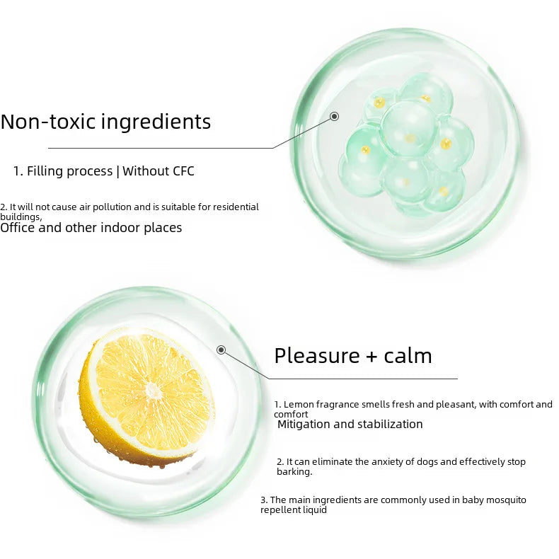 Remote Control Anti-Bark Training Spray Collar