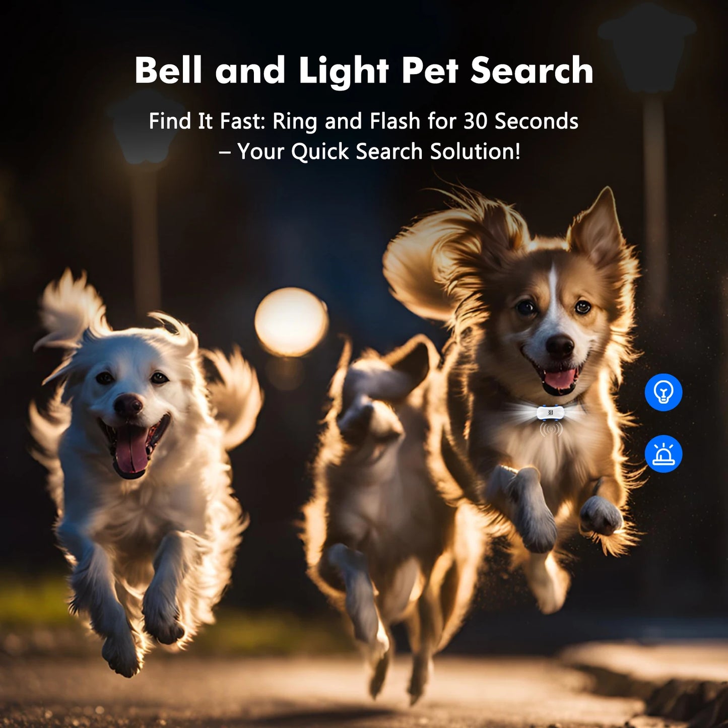4G Waterproof GPS Pet Locator, Live Tracking with App Subscription