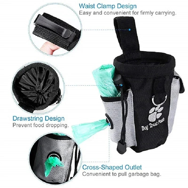 Portable Outdoor Treat Pouch Training Bag
