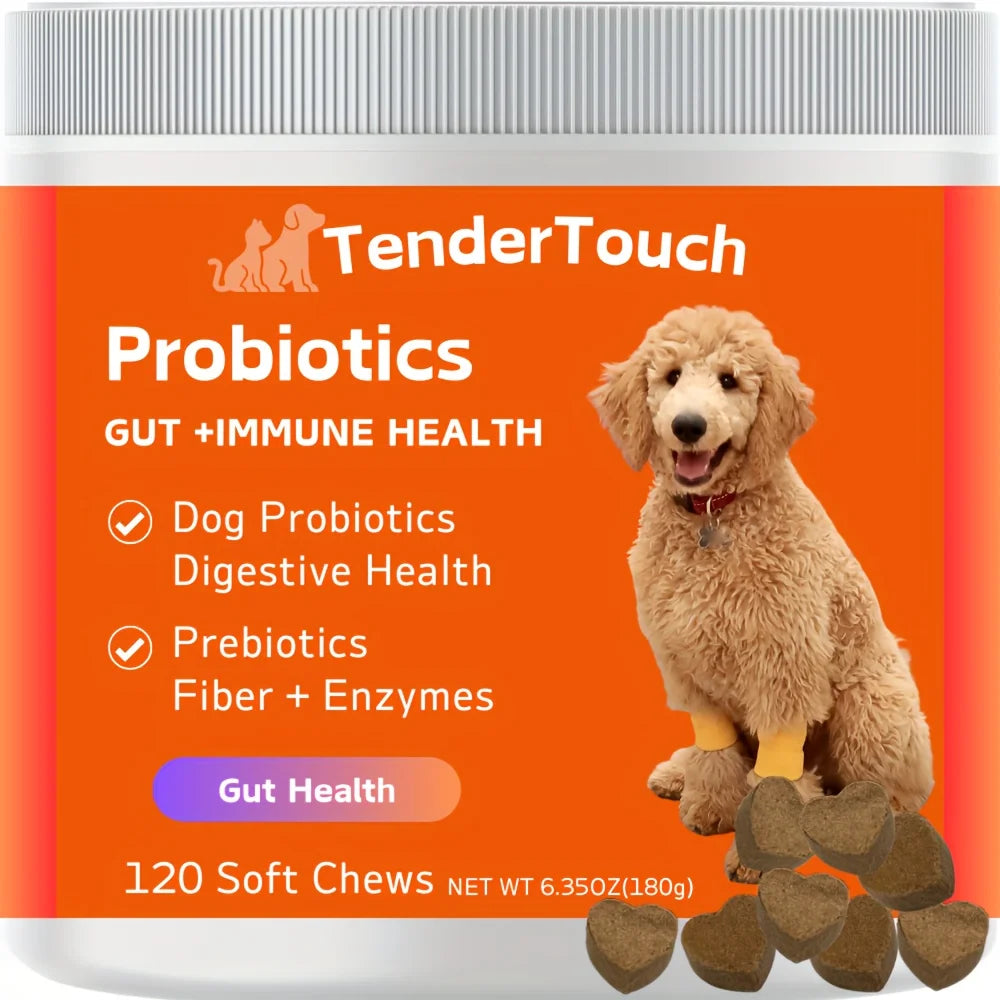 Soft Chew Probiotics, Digestive Support for Dogs (120 Chews)