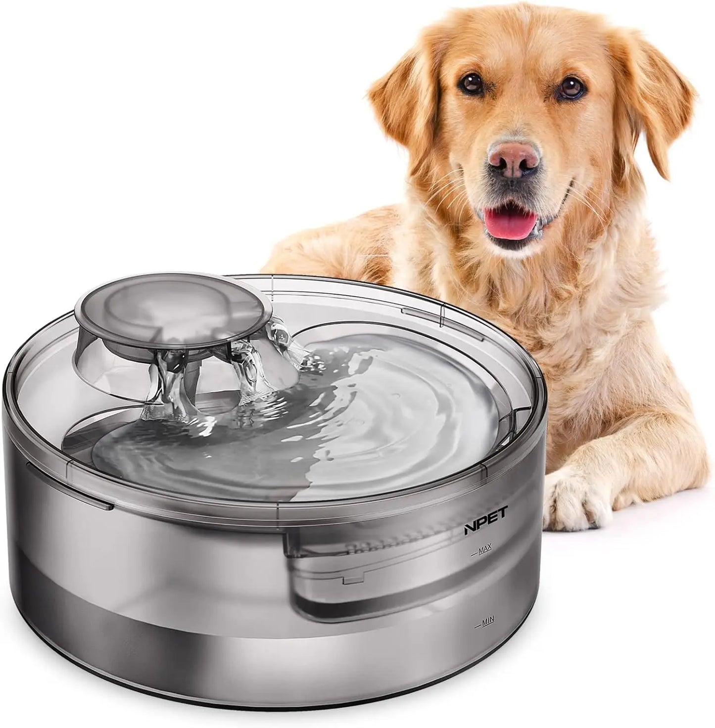 Large Automatic Multiple Pet Water Fountain Dispenser