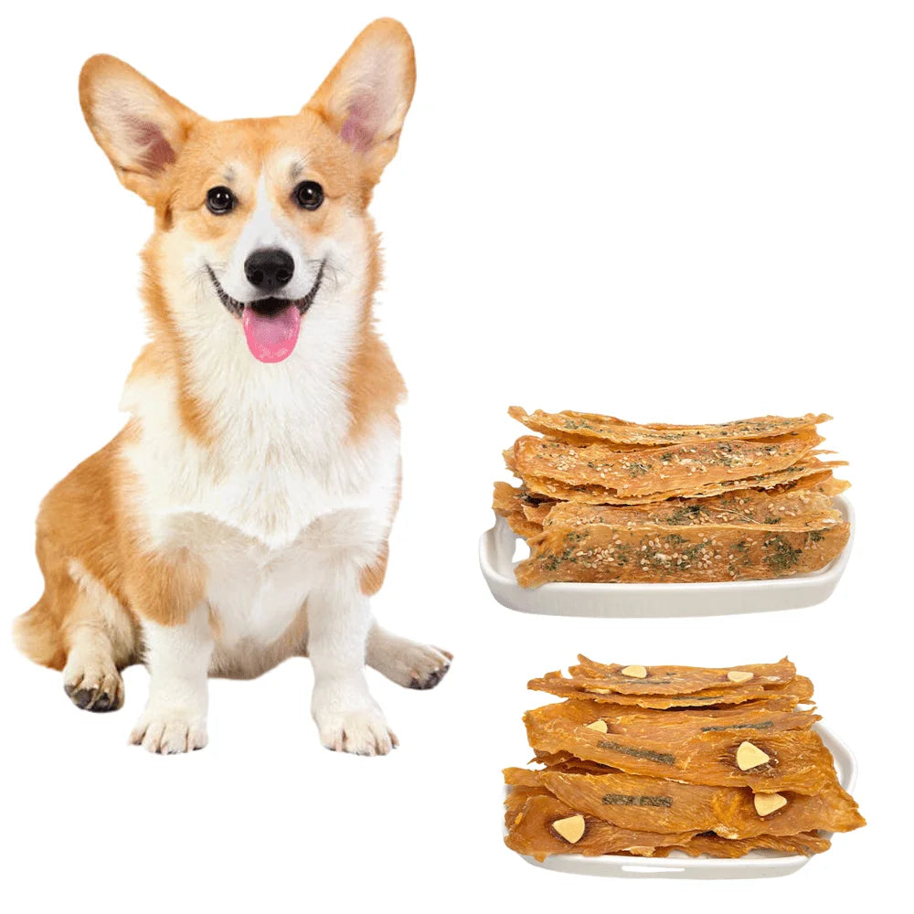 Sesame Celery Chicken, Natural Jerky Dog Treats