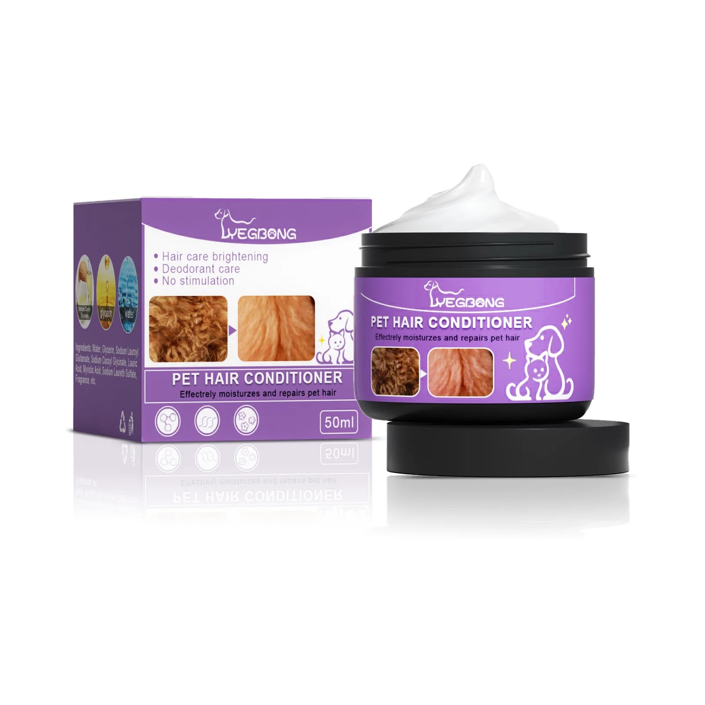 Pet Hair Care, Dry Skin Conditioner