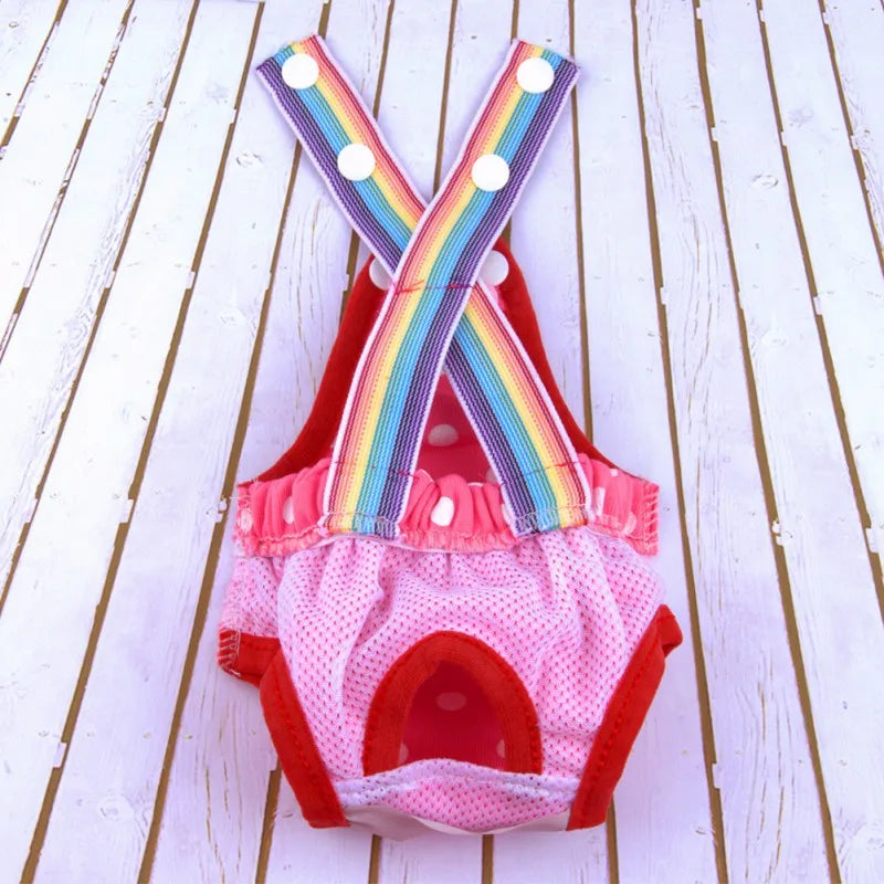 Washable Female Pet Menstruation Underwear