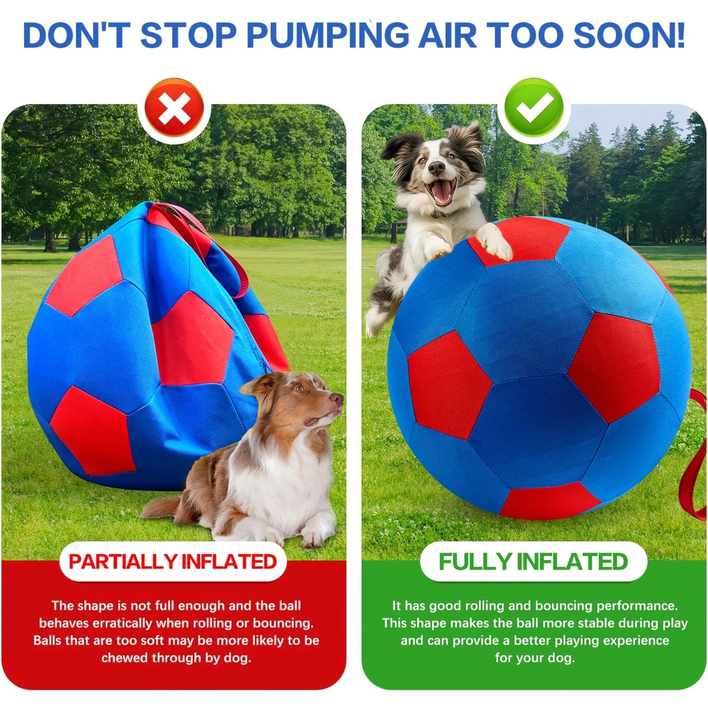 Thickened Oversized  Explosion Proof Ball for Dogs