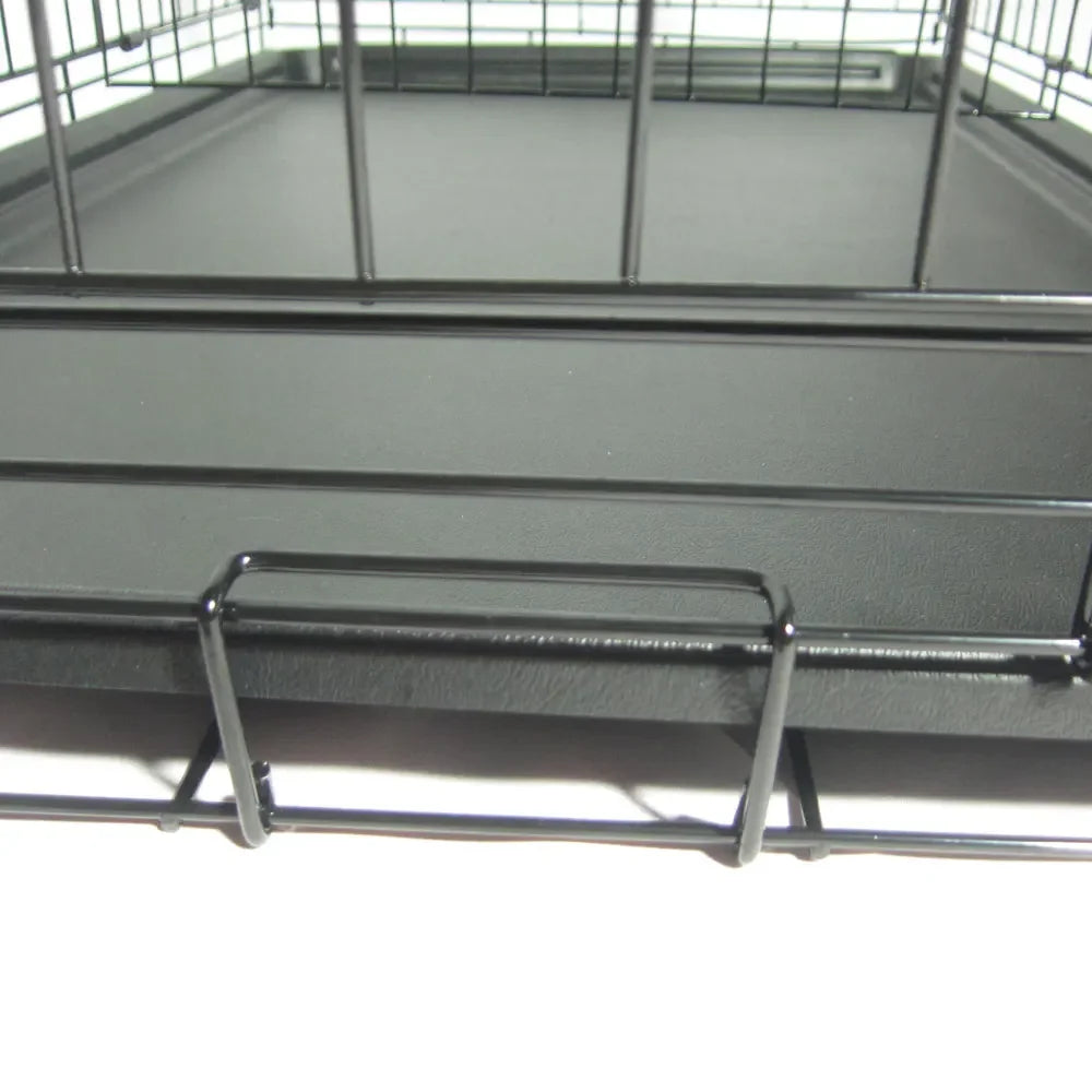 Folding Metal Wire Pet Crate, 42"