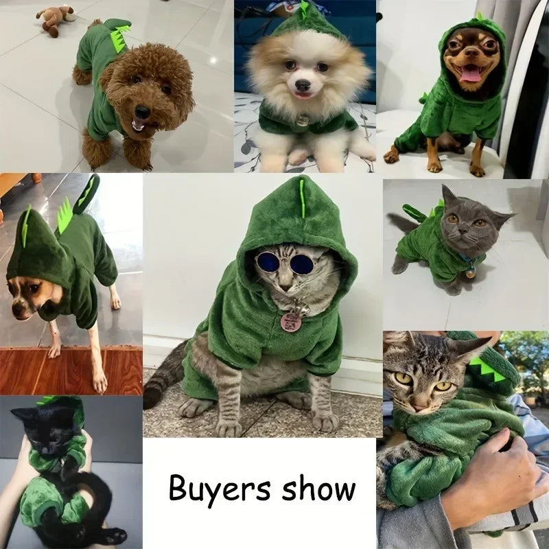 Animal Fashion Hoodie Outfit for Pets