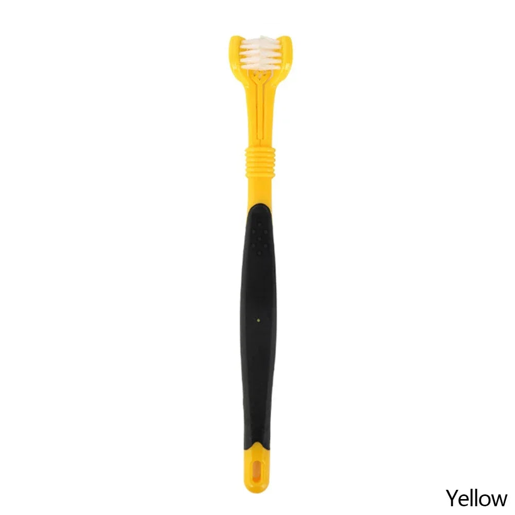 Three Sided Multi-angle Oral Hygiene Tool for Pets