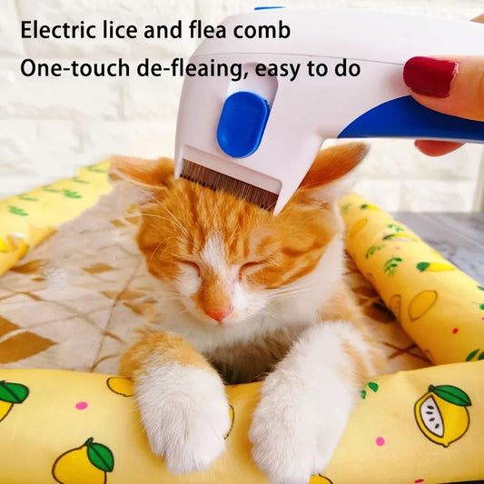 Flea Removal Device Suitable for Dogs and Cats