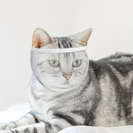 Bathing and Grooming Tool, Breathable Cat Muzzle