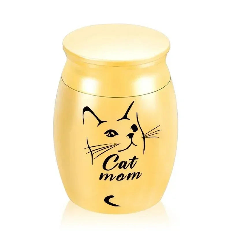 Cat Cremation Ash Keepsake Urn