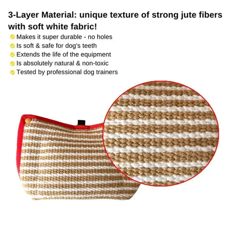 Durable Bite Resistant Pillow for Training with Dogs