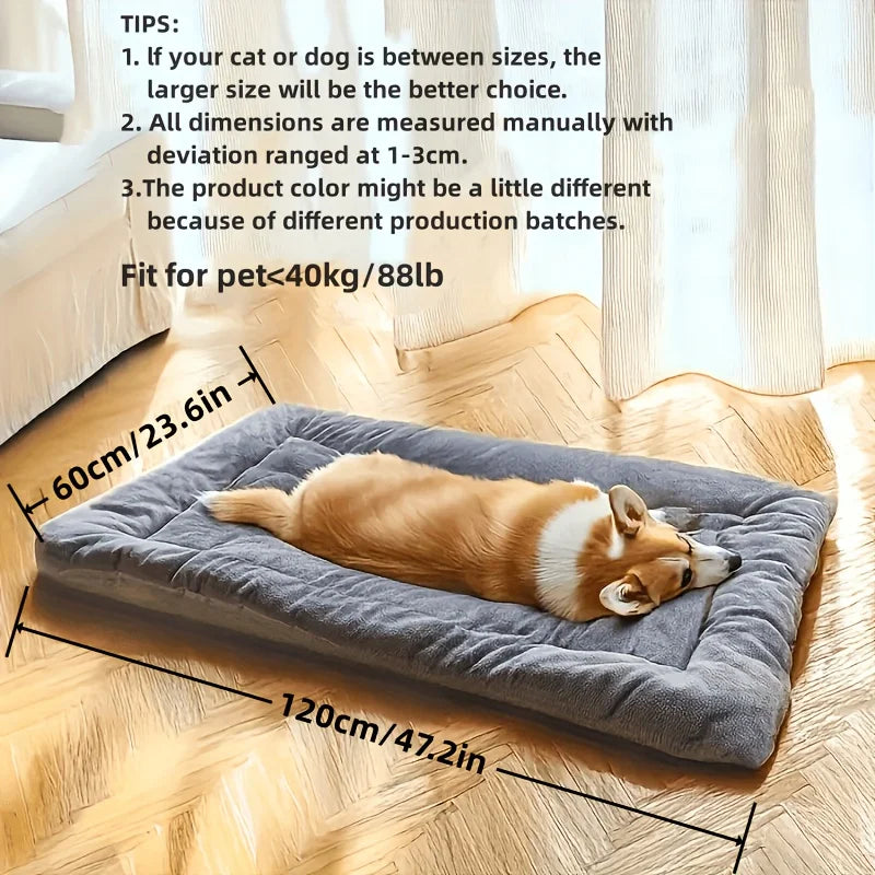 Oversized Ultra Soft Plush Pet Bed