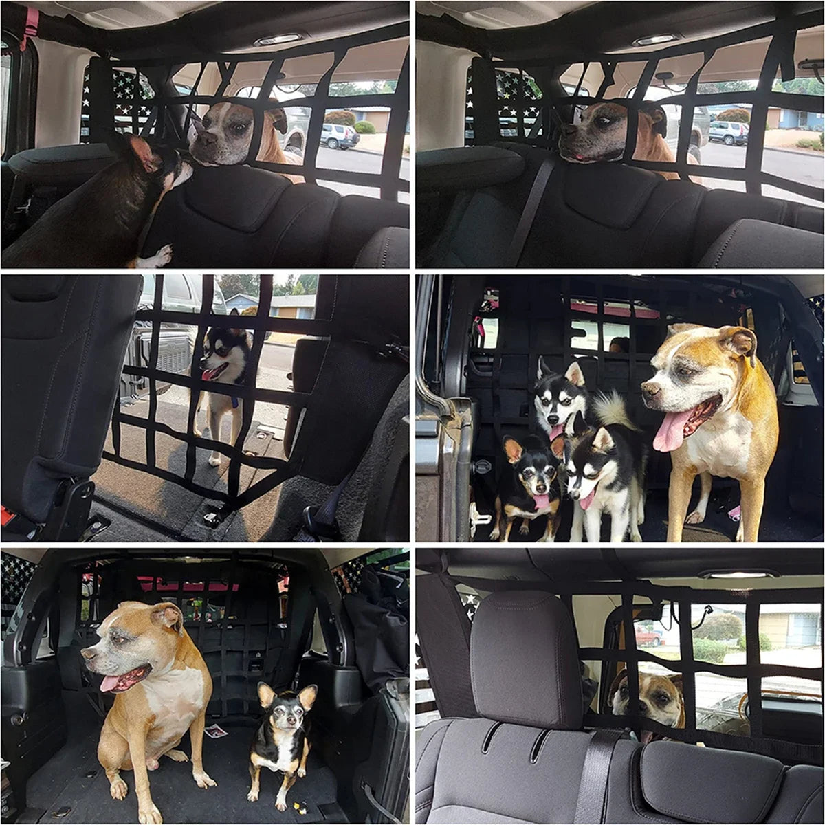 Pet Divider for Jeep Wrangler JK JL Gladiator JT 2007-2025