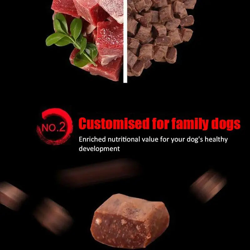 Appetizing Nutritious Diced Beef Flavor Dog Training Treats