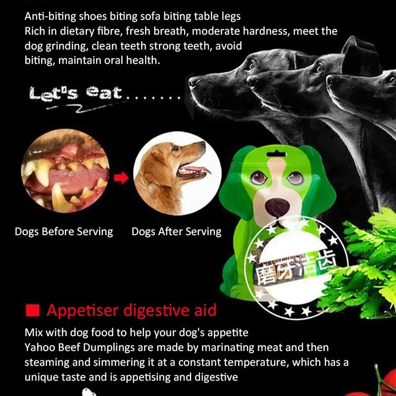 Appetizing Nutritious Diced Beef Flavor Dog Training Treats