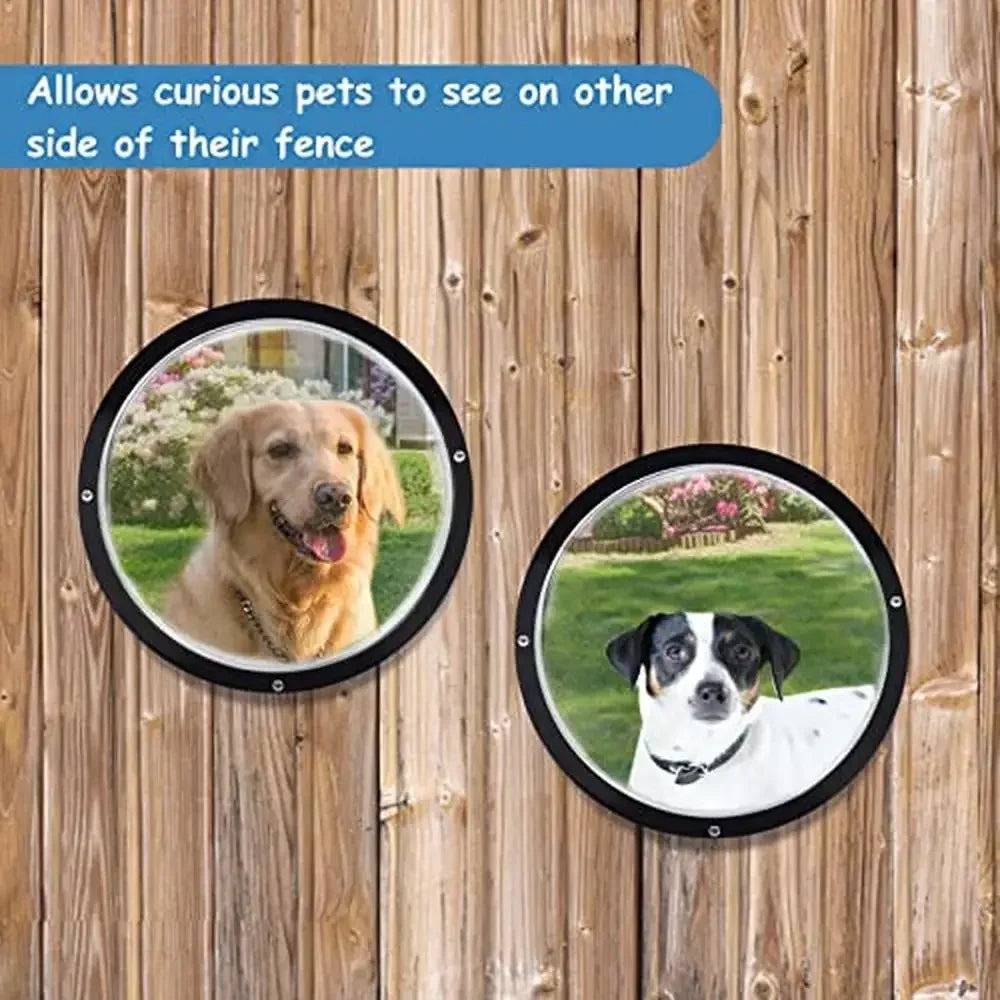 Easy Installation Clear Window for Pet Fencing, (2 pck)