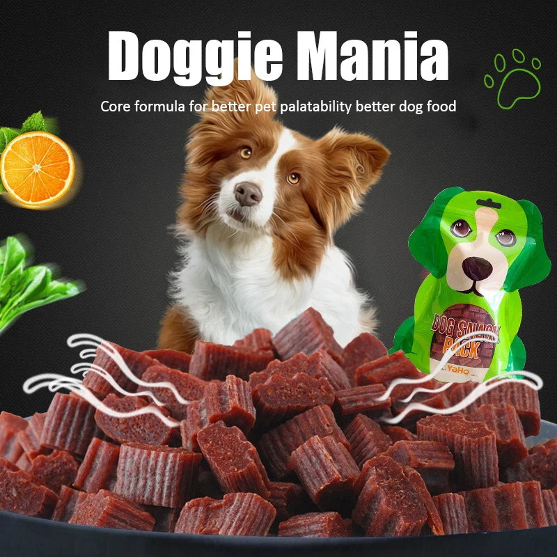 Appetizing Nutritious Diced Beef Flavor Dog Training Treats