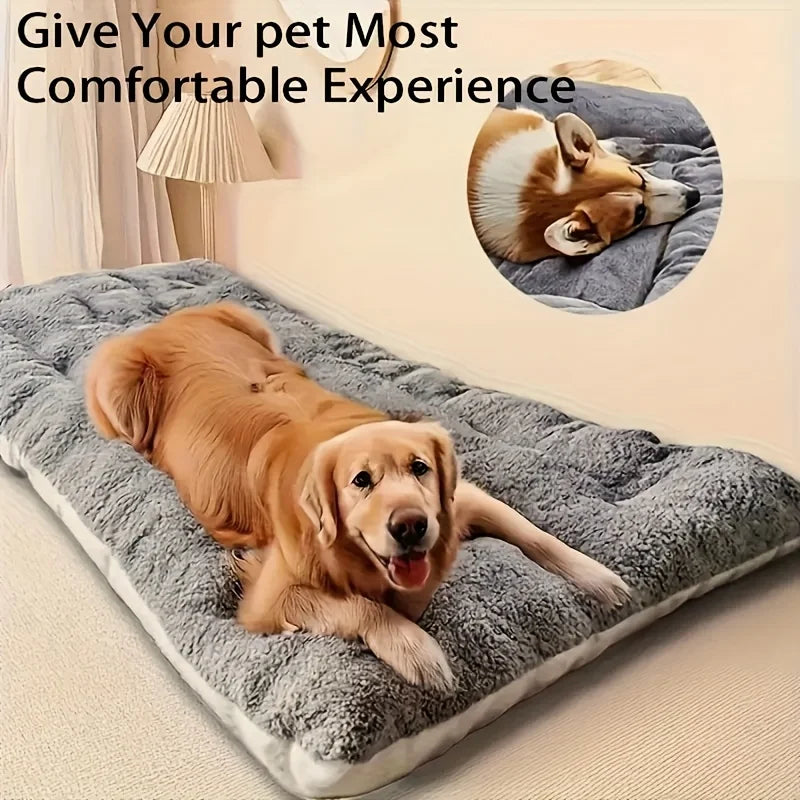 Oversized Ultra Soft Plush Pet Bed
