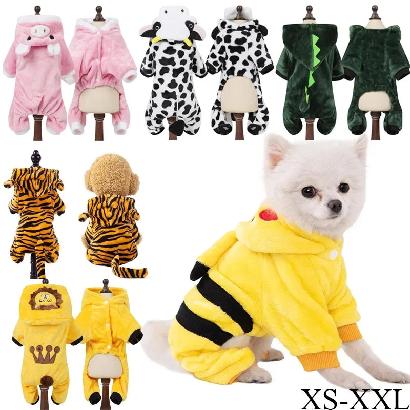 Animal Fashion Hoodie Outfit for Pets