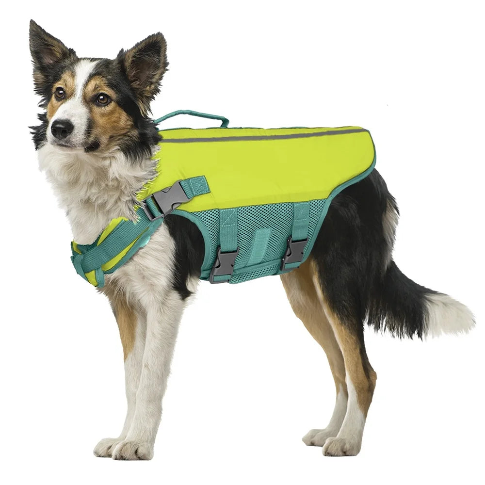 Water Safety Gear, Dog Life Jacket w/Handle