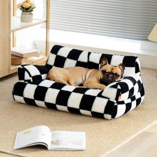 Fluffy Couch Bed for Pets