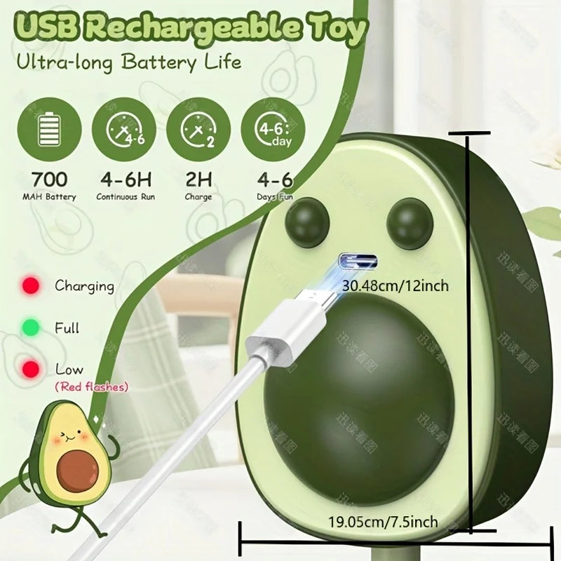 Indoor Wall/Door Mount Adhesive Cat Toy