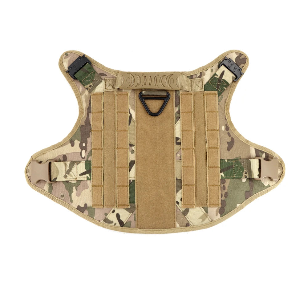 Large Dog Tactical Training Harness and Leash Set