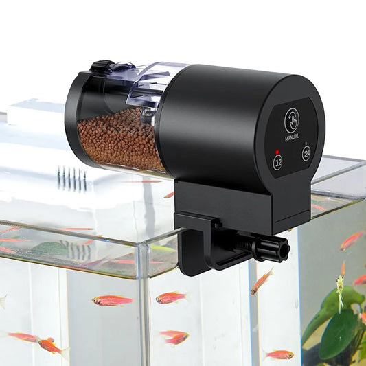 Fish Food Dispenser with Timer for Auto Feeding