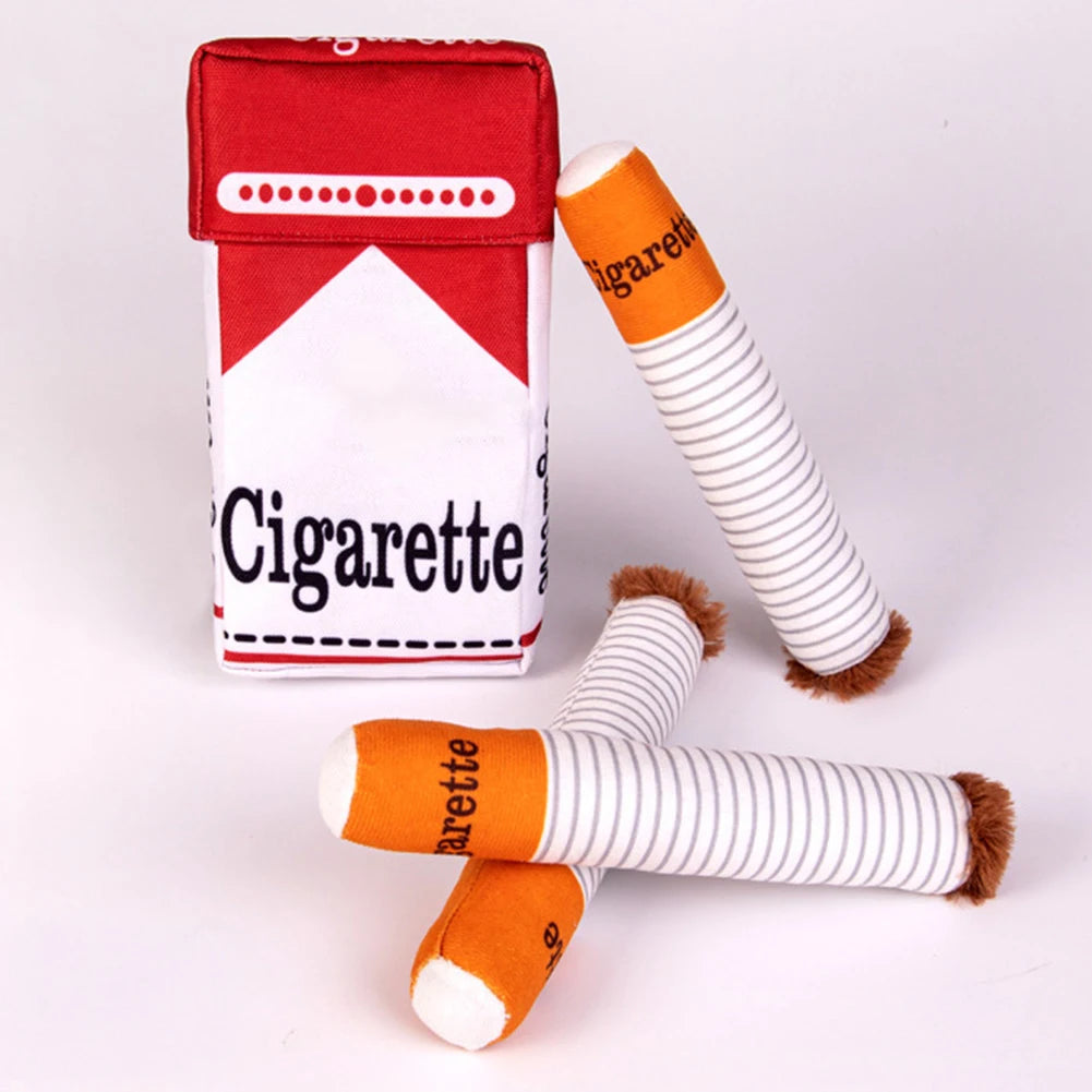 Novelty Imitation Squeaky Toy Cigarettes for Dogs