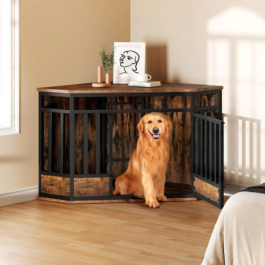 Large Breed Indoor Dog Kennel Furniture, 52 inches