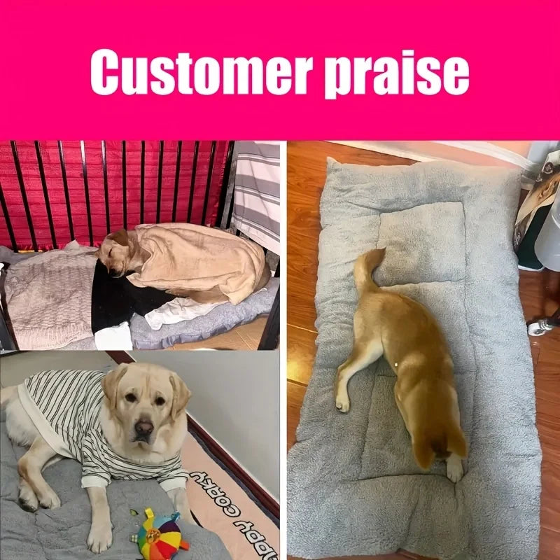 Oversized Ultra Soft Plush Pet Bed