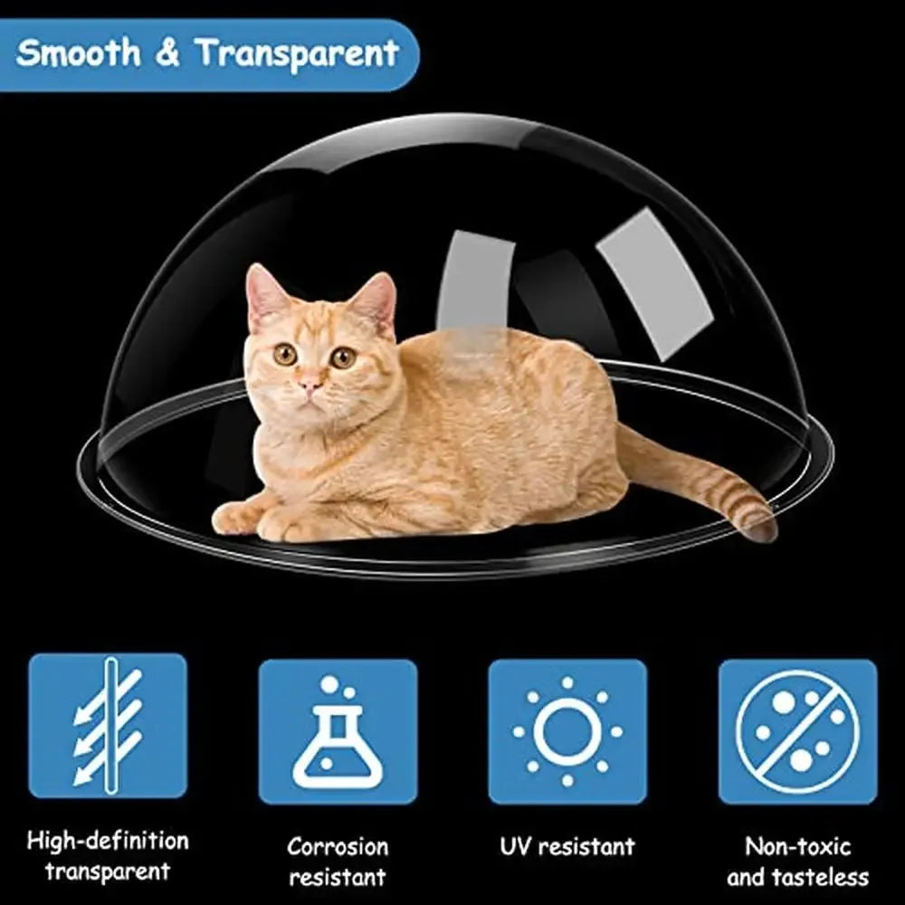 Easy Installation Clear Window for Pet Fencing, (2 pck)