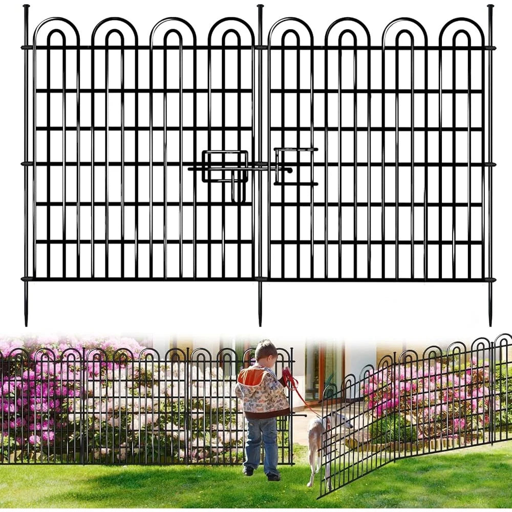 Decorative Heavy Duty Pet Barrier Fencing (15 panels)
