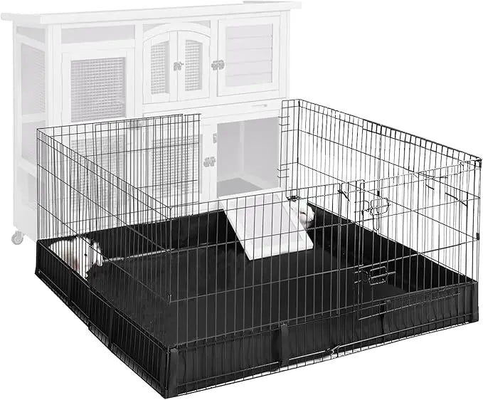 Small Pet Exercise Playpen with Waterproof Floor Liner (playpen only)