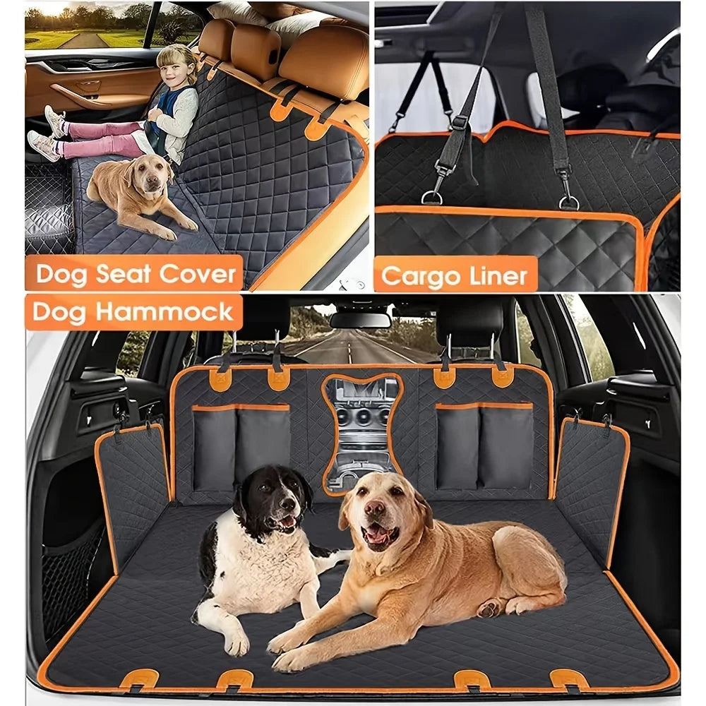 Heavy Duty Waterproof Back Seat Cover for Dogs