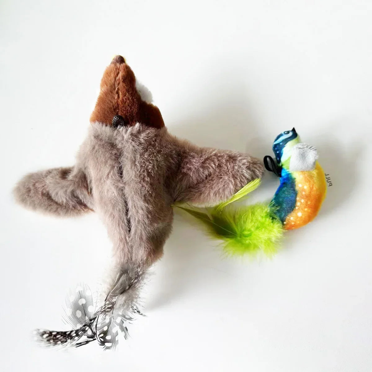 Touch Activated  Chirping Bird, Interactive Cat Toy