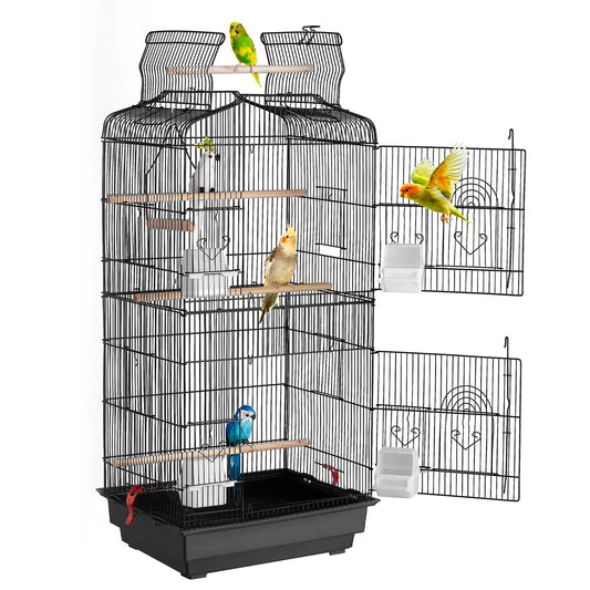 Open Top  Hanging Bird Containment Cage