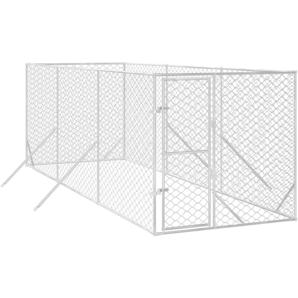 Outdoor Galvanized Steel Dog Kennel Playpen
