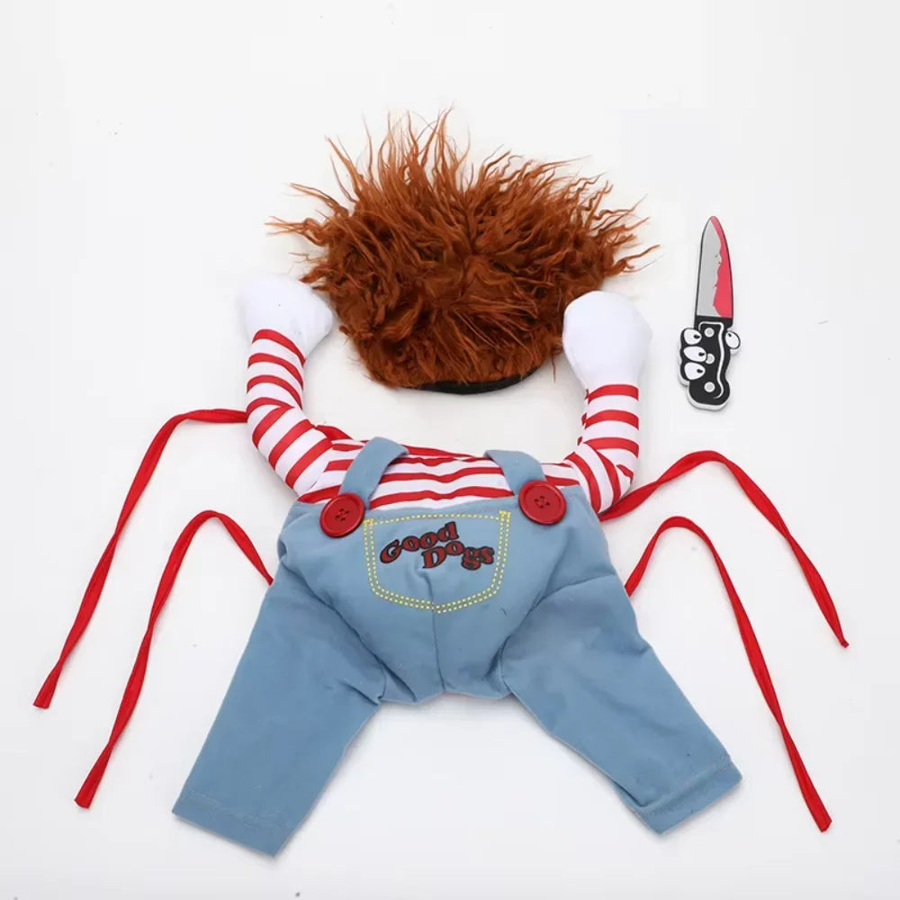 Chucky Pet Halloween Costume Apparel