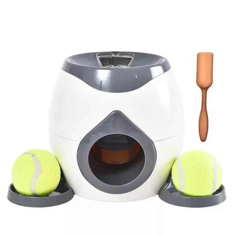 Tennis Ball Launcher, Treat Dispenser Machine