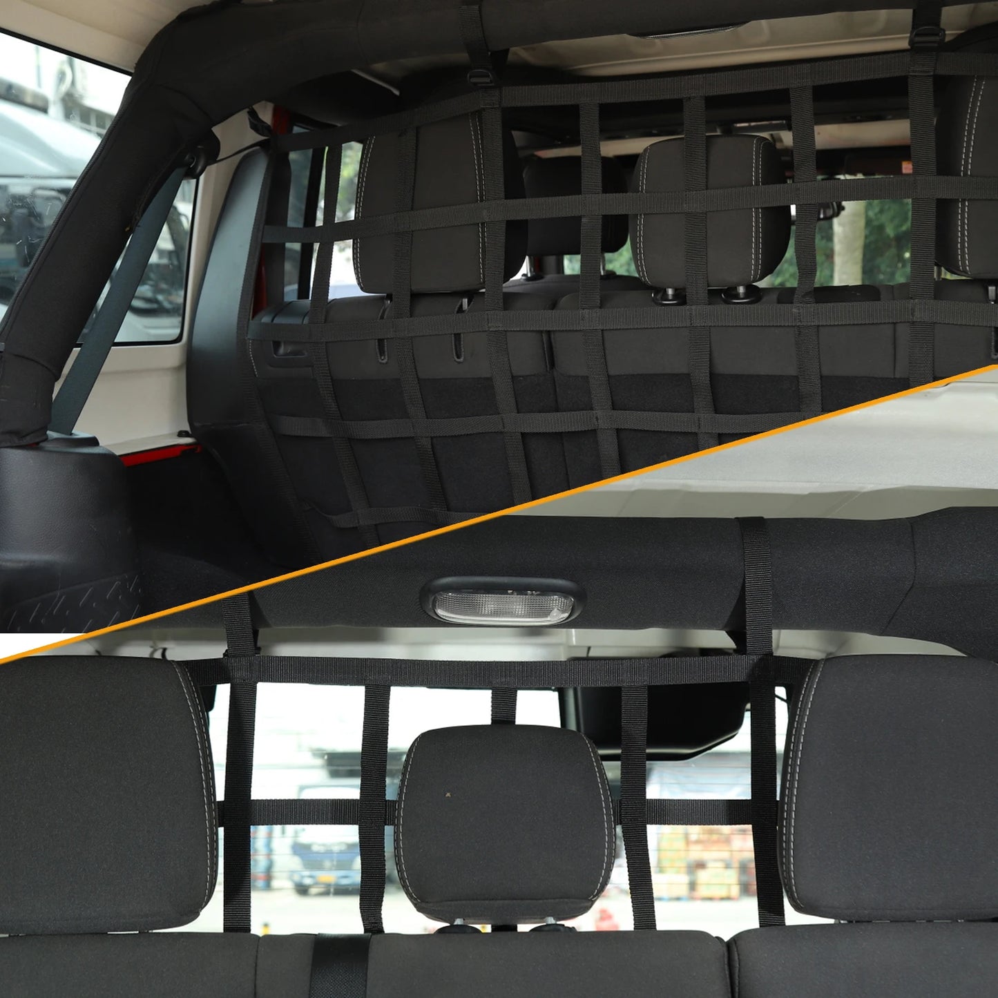 Pet Divider for Jeep Wrangler JK JL Gladiator JT 2007-2025