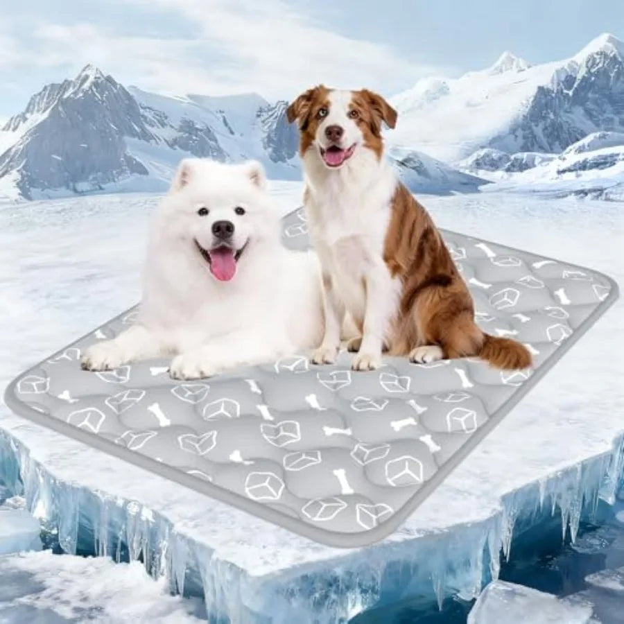 Thick and Durable XL Waterproof Cooling Mat for Dogs