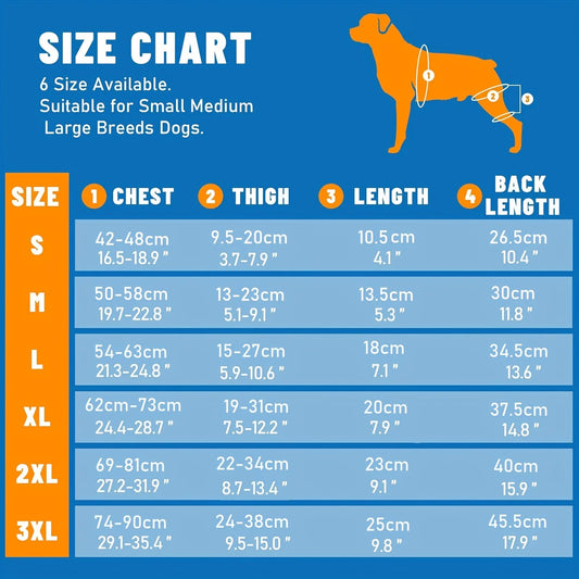 Adjustable Leg Brace Support Harness for Dogs