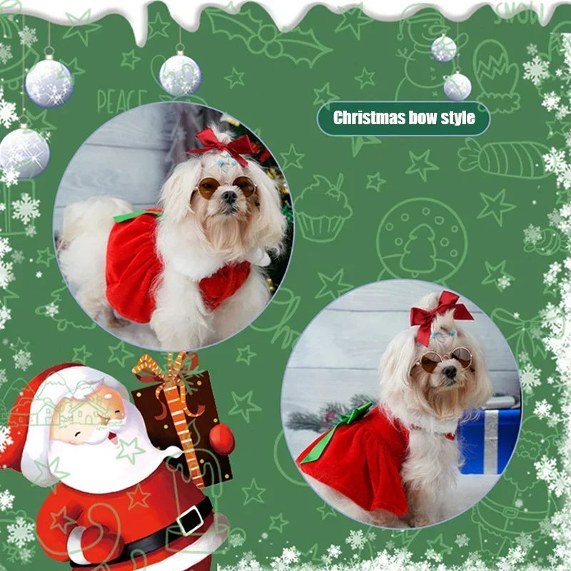 Christmas Dress Costume for Dogs