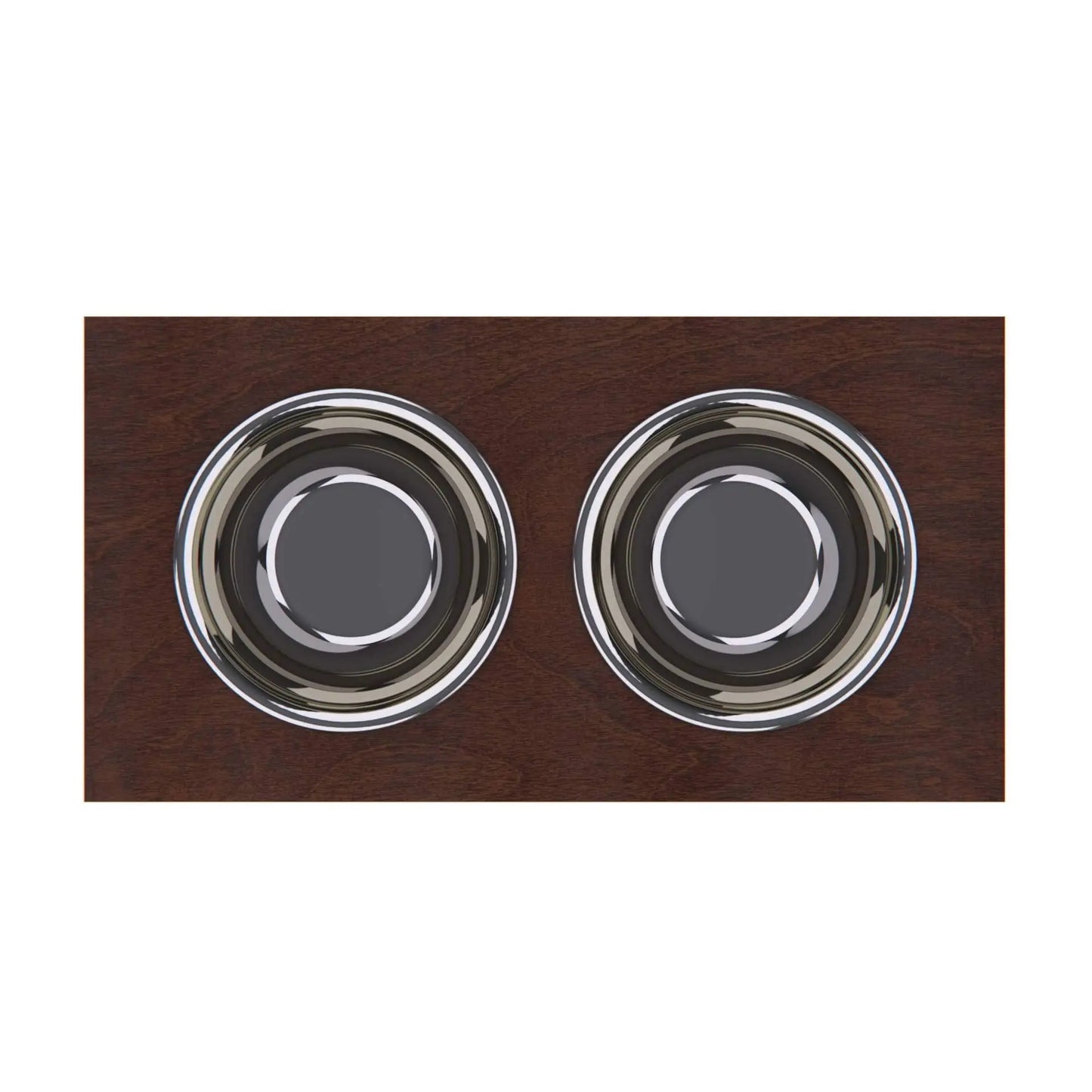 Elevated Dog Feeder w/Double Stainless Steel Bowls