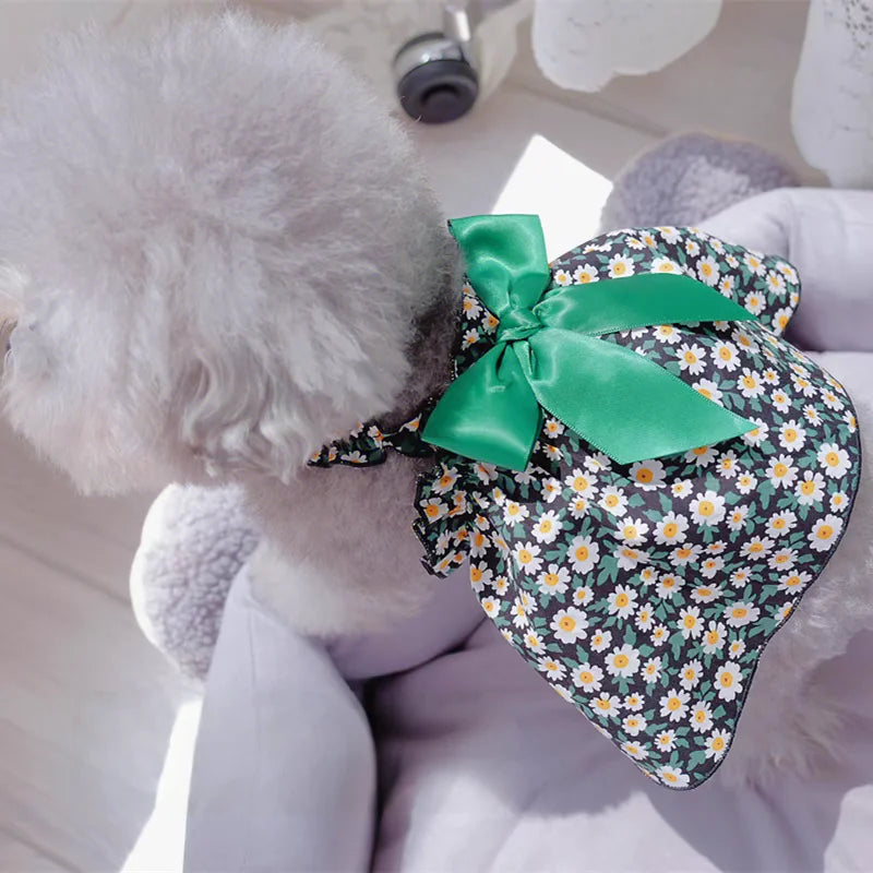 Sleeveless Princess Style Summer Dress for Dogs or Cats