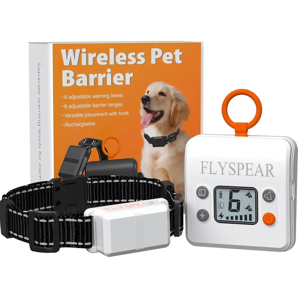 Indoor Rechargeable Wireless Pet Barrier, Adjustable Range